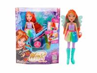 Кукла Winx Club Hair Magic Блум с крыльями и маркерами, 24 см