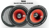 Динамики MTX TR65C двух полосные, коаксиальные (комплект 2 шт. ), сетки защитные, провода