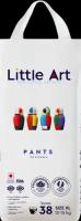 Подгузники-трусики Little Art детские р.XL 12-15кг 38шт