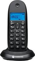 Радиотелефон Motorola C1001СB+ DECT черный АОН