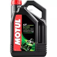 MOTUL 104076 Масо моторное дя 4-х тактных двигатеей 5100 ESTER 4T 10W50 п/синт.4 MOTUL