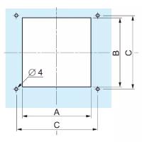 Вентиляционная пластина для шкафа NSYCAG104x95LM – Schneider Electric – 3606480151811