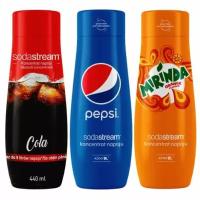 Сироп-концентрат SodaStream Pepsi+Cola+Mirinda 440 мл 3 шт