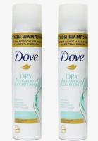 Шампунь сухой Dove Dry, без запаха, 250 мл, 2 шт