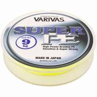 Varivas, Шнур Super PE, 135м, 9кг, Yellow