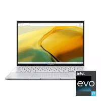 Ноутбук Asus Zenbook 14 UX3402VA-KP308 14"(2560x1600) Intel Core i7 1360P(2.2Ghz)/16GB SSD 1 TB/ /No OS/90NB10G6-M00FE0