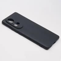 Силиконовый чехол TPU Case матовый для OPPO Reno 10 5G черный