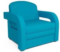 Кресло-кровать Mebel-ars Кармен-2 Ткань Рогожка Синяя
