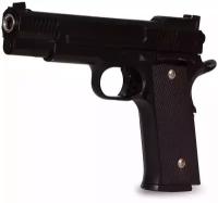 Пистолет металлический Browning HP 19см G.20 + подарок пульки 500шт