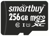 Карта памяти SmartBuy microSDXC Class 10 UHS-I U1 256GB + SD adapter