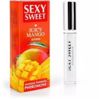 Парфюмированное средство для тела с феромонами Sexy Sweet с ароматом манго - 10 мл. (цвет не указан)