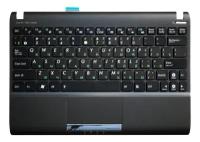 Клавиатура для ноутбука Asus Eee PC 1025, 1025C, 1025CE, 1060 черная, верхняя панель в сборе (черная)