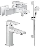 Комплект смесителей Hansgrohe Metropol 32540000 + 32507000 + 26532400