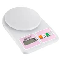 HOME ELEMENT HE-SC930 (new23) белый/розовый весы кухонные сенсор