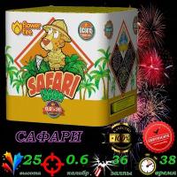 Батарея салютов Fire flower Сафари ОС6015 36 х 0,6"