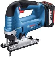 Лобзик Bosch GST 185-LI +1пил. 3500ходов/мин от аккумулятора (кейс в комплекте)