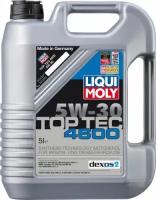 Масло моторное LIQUI MOLY SAE 5W30 Top Tec 4600 5 л 8033/2316 синтетическое, бут