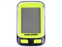 Vinca Sport велокомпьютер Vinca Sport V-3500 проводной, 12 функций, лайм/черный