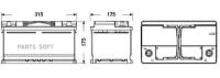 EXIDE EL752, Аккумулятор EXIDE Испания