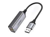 Сетевой адаптер UGREEN CM209, USB 3.0 на RJ-45, Серый 50922