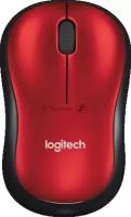 Мышь Logitech Wireless Mouse M185, Red