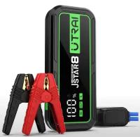 Пусковое устройство UTRAI JSATAR 8, 20000mAh, 3000 A / Jump Starter / Пускач