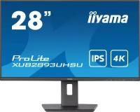 Монитор Iiyama 28" ProLite XUB2893UHSU-B5 черный IPS LED 16:9 HDMI M/M глянцевая HAS Piv 300cd 178гр/178гр 3840x2160