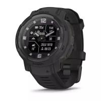 Умные часы Garmin instinct Crossover Solar, Tactical black, 010-02730-00, Черный