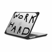 Чехол для ноутбука Casetify MacBook Impact Case Work Hard MacBook Pro 14 (2021/2023) black