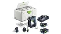 Аккумуляторная дрель-шуруповёрт Festool CXS 12 2,5-Set