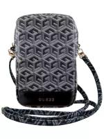 Guess для смартфонов сумка Wallet Zipper Pouch G CUBE Black