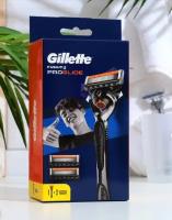 Станок для бритья ProGlide Flexball со сменной кассетой + сменные кассеты для бритья 3 шт, Gillette Fusion, Польша