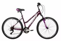 Велосипед Foxx Salsa 26" (2024) 19" фиолетовый 168628 (26SHV.SALSA.19VT4)