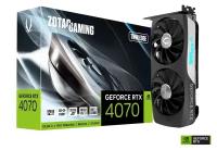 Видеокарта ZOTAC GeForce RTX 4070 12 ГБ (ZT-D40700E-10M), LHR