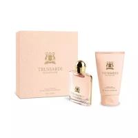 Trussardi Delicate Rose набор туалетная вода + лосьон для тела 50 + 100 мл для женщин