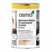 Osmo Цветной бейц на масляной основе Osmo 3501 Ol Beize Белый 125 мл