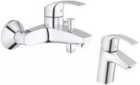 Комплект смесителей Grohe Eurosmart New 33300002 + 32467002