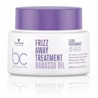 Schwarzkopf BC Bonacure Frizz Away Treatment - Маска разглаживающая для жестких и непослушных волос 200 мл