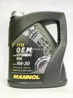 Mannol O.E.M for Korean cars 5w30 SN 4л синт. 4034/7713