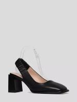 Туфли открытые женские BASCONI 401312B-YP черные, натуральная кожа размер 39