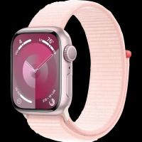 Apple Умные часы Apple Watch Series 9, 45 мм, Light Pink Sport Loop, Aluminium Pink (MR9J3ZP/A)