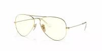 Солнцезащитные очки Ray-Ban RB3025 Aviator Clear Evolve, размер XL (Gold/Clear)