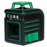 Лазерный уровень ADA CUBE 360 Green Ultimate Edition до20м ±3/10мм/м ±4° 535нм зеленый луч IP54