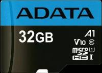 ADATA Карта памяти ADATA Micro Secure Digital 32 ГБ class 10 (с адаптером)