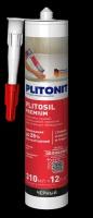 Герметик силиконовый санитарный Плитонит PlitoSil Premium черный 310 мл