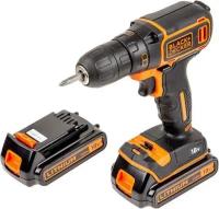 Аккумуляторная дрель-шуруповерт Black & Decker BDCDC18KB-QW