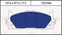 TATSUMI TCA1046 Колодки тормозные Toyota Camry (V40, V50) 06-; Lexus ES 06- передние TATSUMI