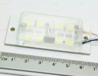 LED strobe F-5050-8SMD-20F-W 12V 0,5A (65x28x10мм), Стробоскоп светодиодный