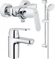 Комплект смесителей Grohe Eurosmart Cosmopolitan 32837000 + 32824000 + 27924001