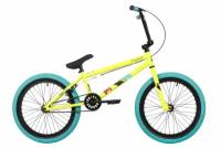 Велосипед Novatrack BMX Wolf 20" (2024) (Велосипед NOVATRACK 20" BMX WOLF зеленый, сталь, рама 20'', U-BRAKE)